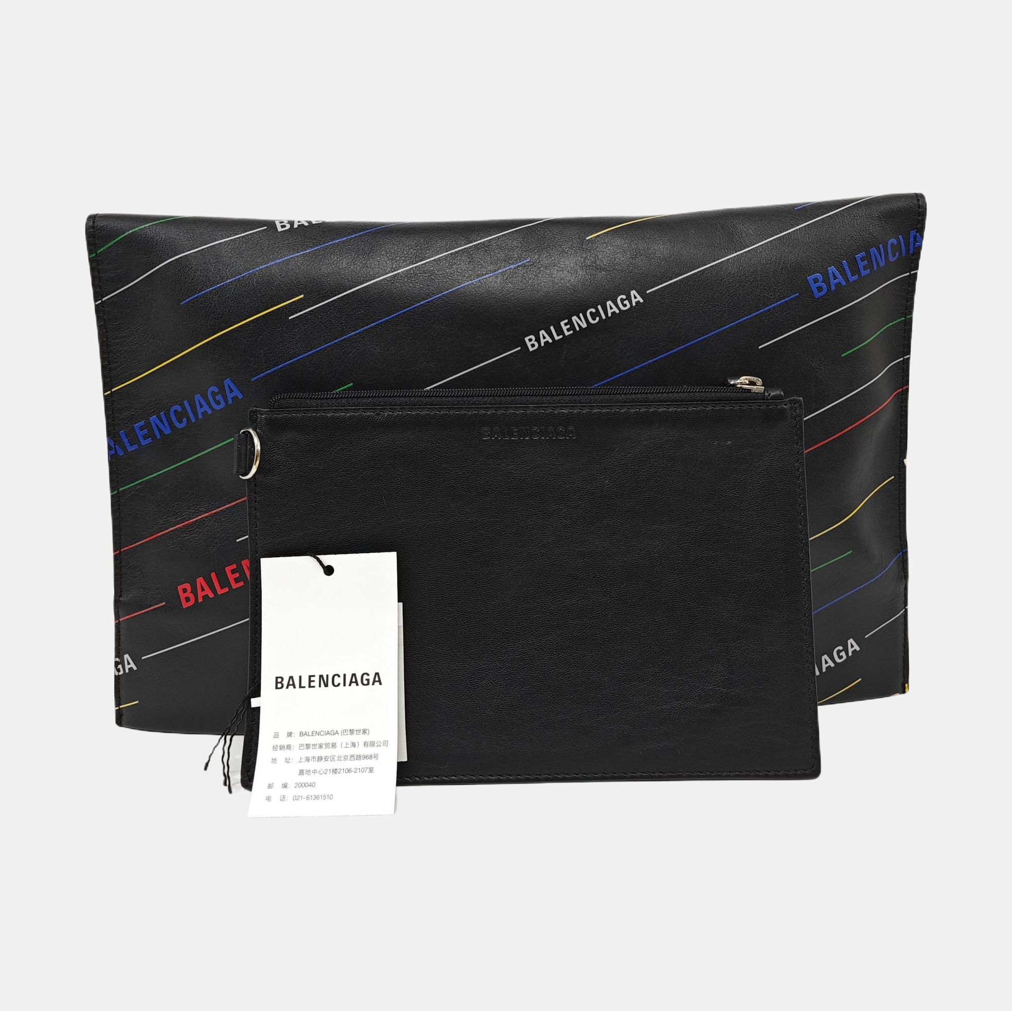 Bazar Calfskin Black
