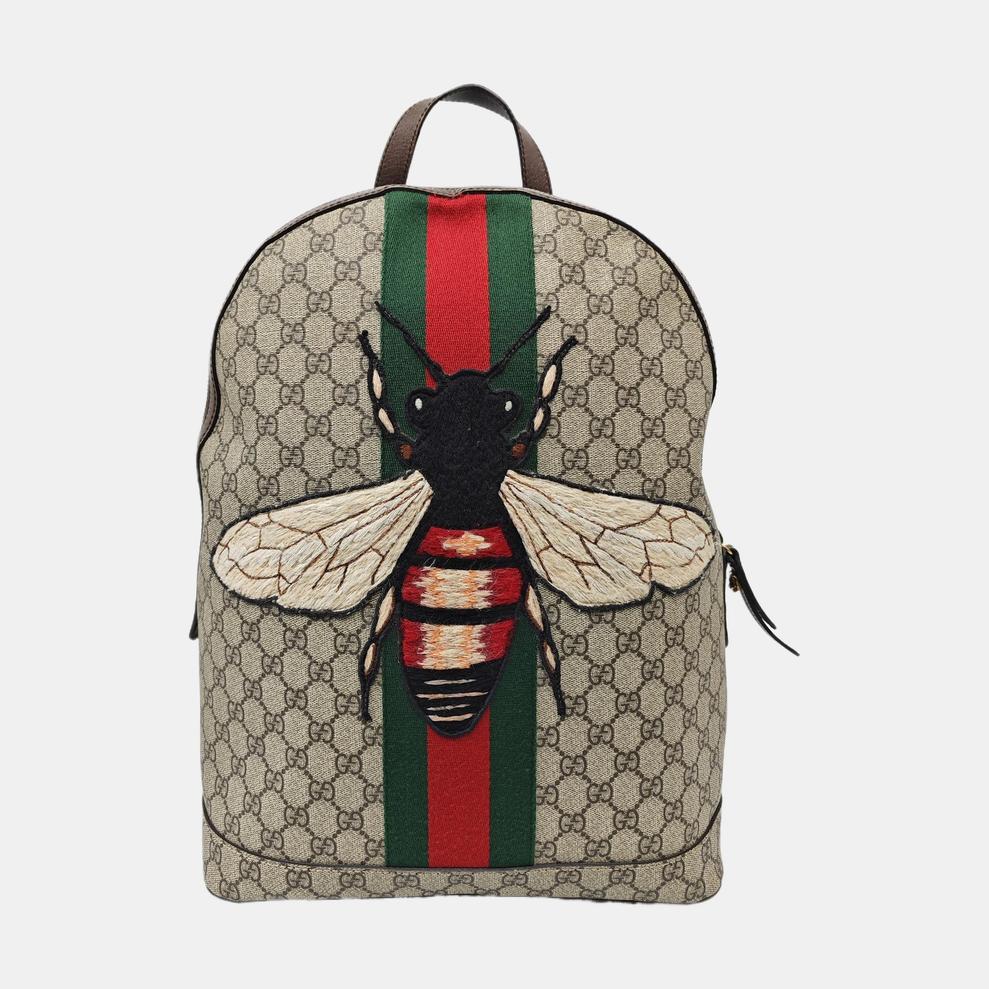 Animalier Monogram Coated Canvas Beige