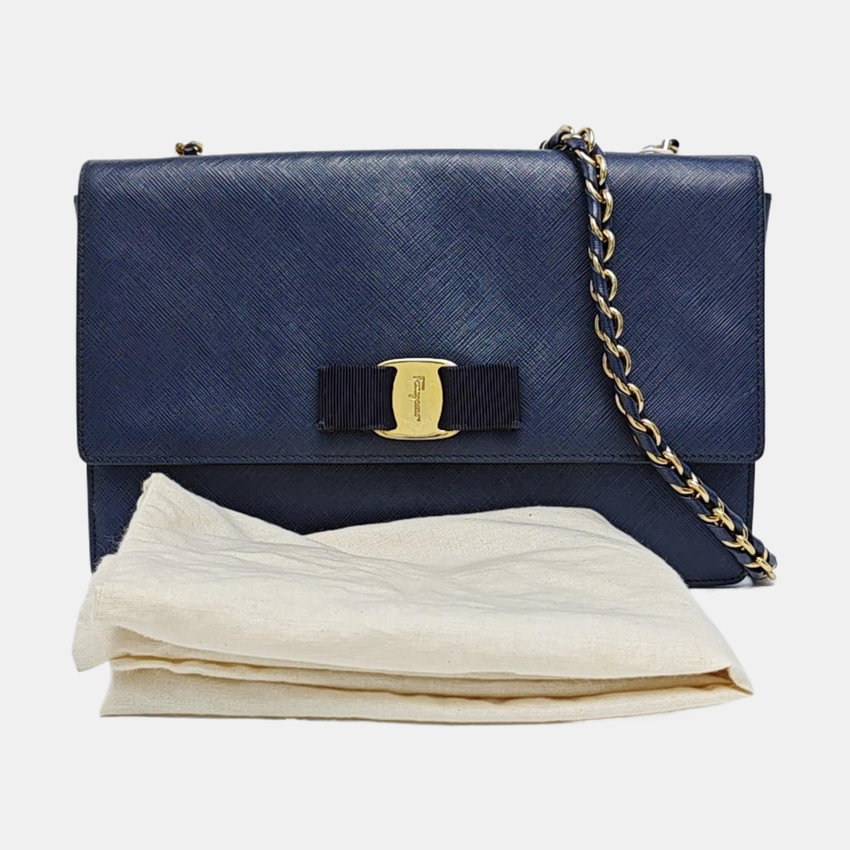 Ginny Calfskin Blue