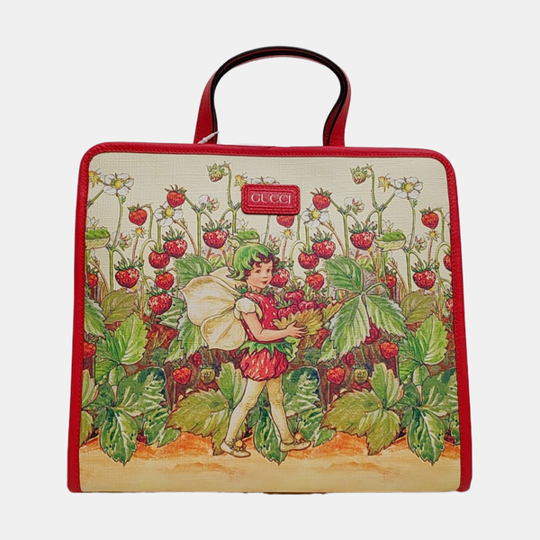 Children’s GG Bucket Coated Canvas Multicolor