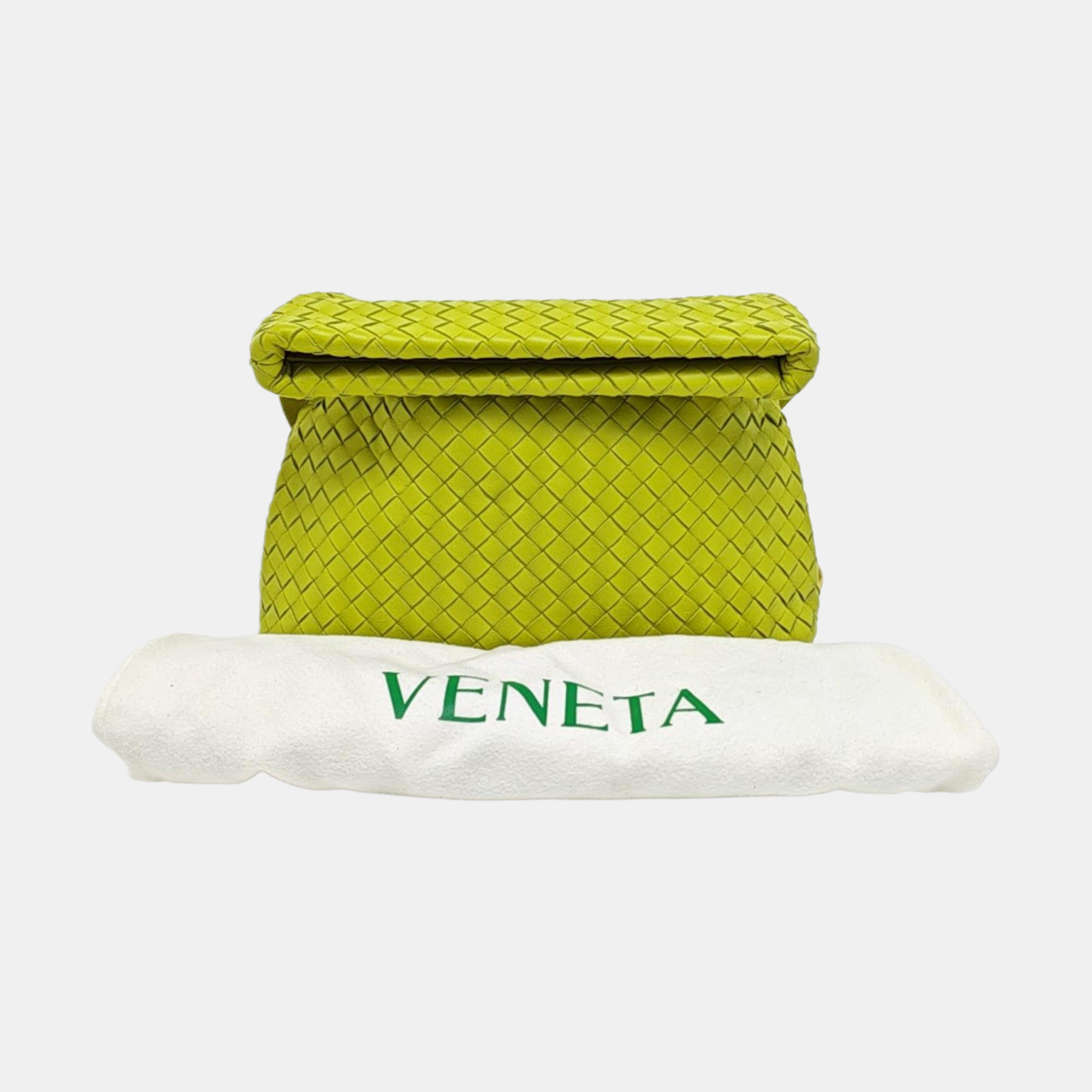 BV Fold Lambskin Green