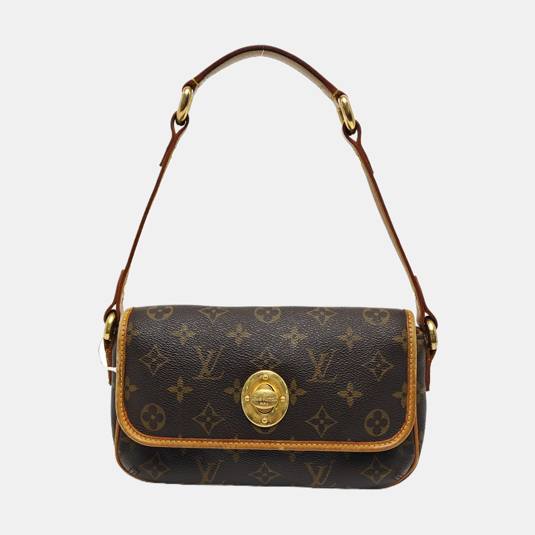 TIKAL Monogram Coated Canvas Brown