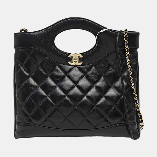 CHANEL 31 Quilted Lambskin Black