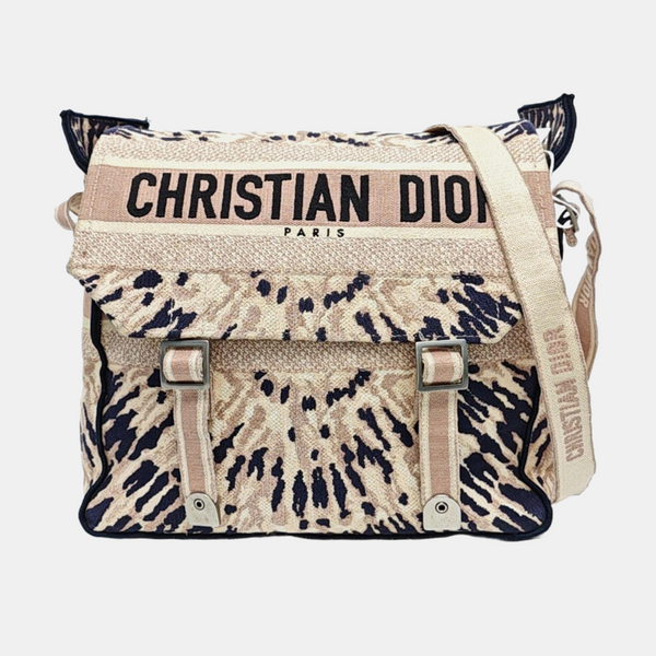 Authenticated pre-owned  Diorcamp Fabric Multicolor - Crossbody Bag at Looply