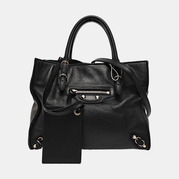 Papier Mini Calfskin Black