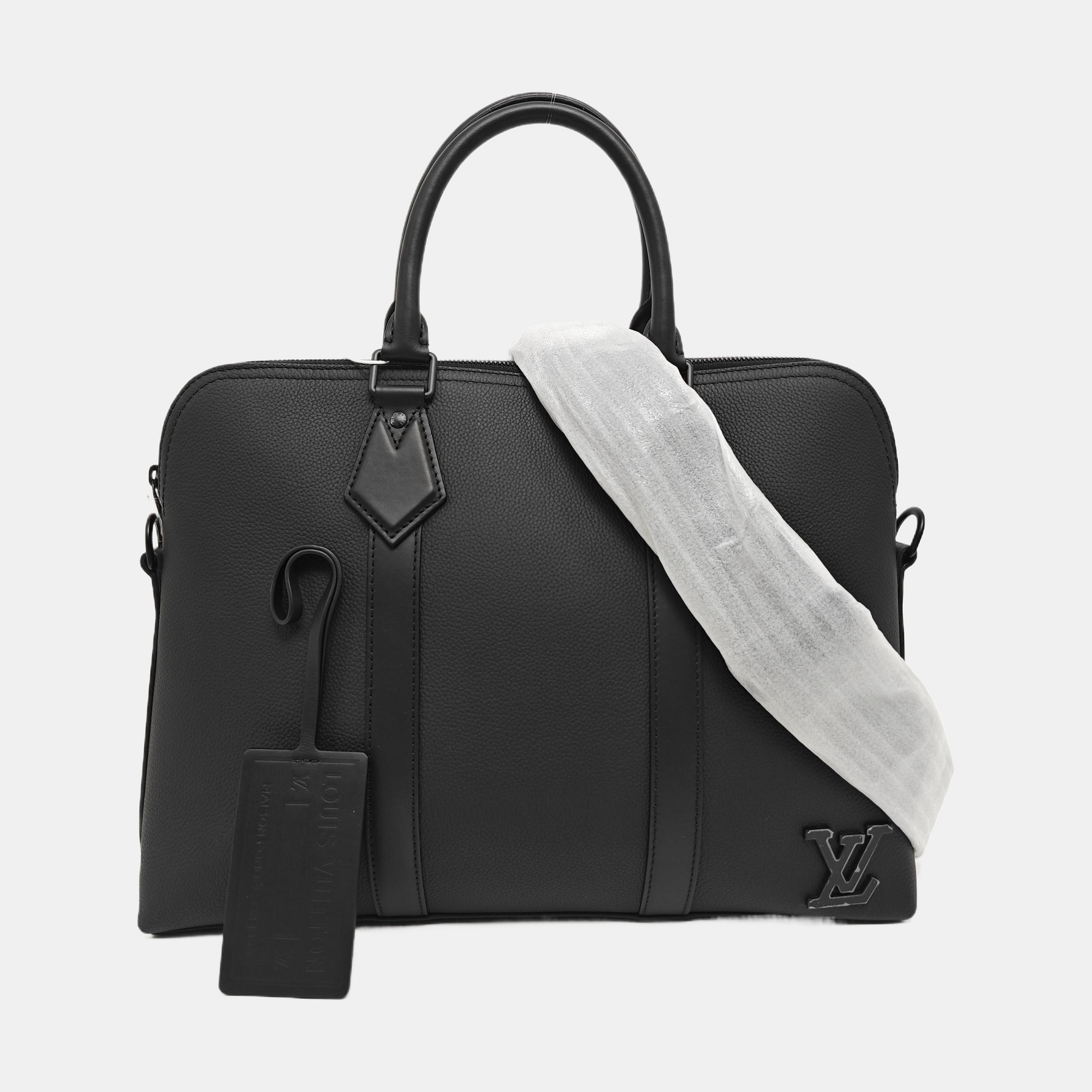 Calfskin Shoulder Bag Black