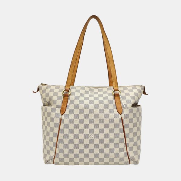 TOTALLY PM Damier Azur Coated Canvas Beige