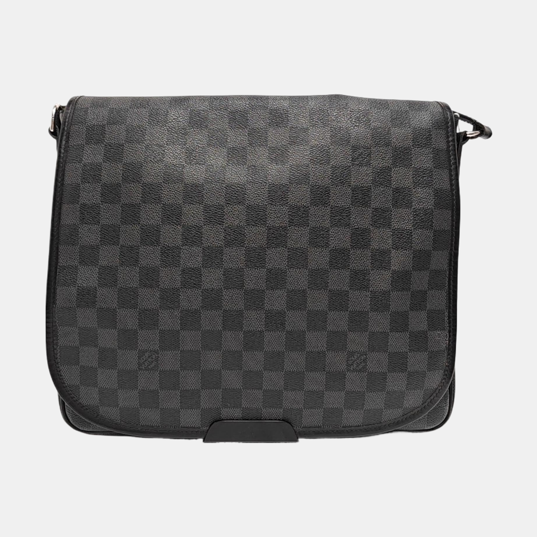 DANIEL Damier Graphite Coated Canvas Gray
