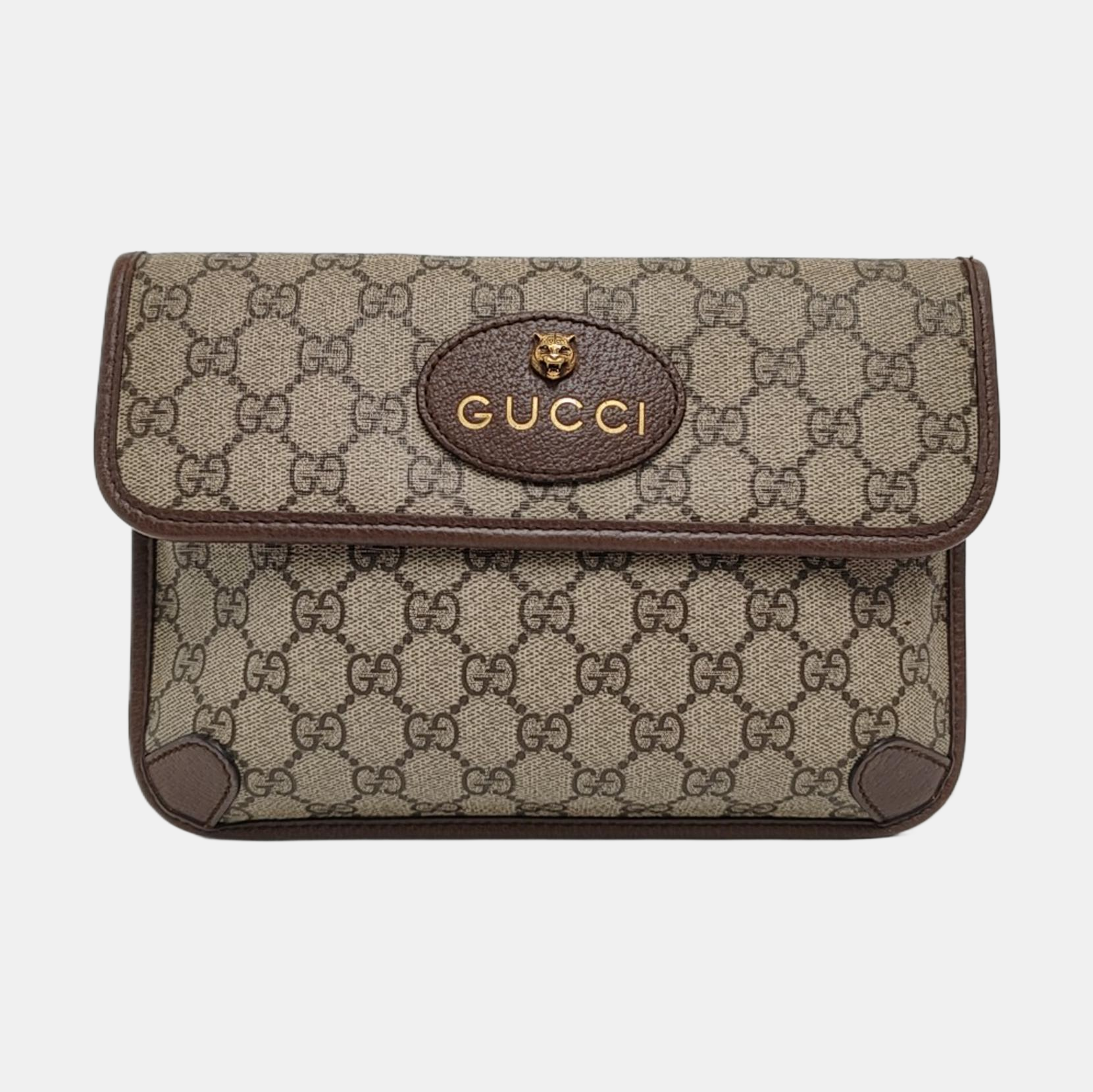 Neo Vintage Monogram Coated Canvas Beige
