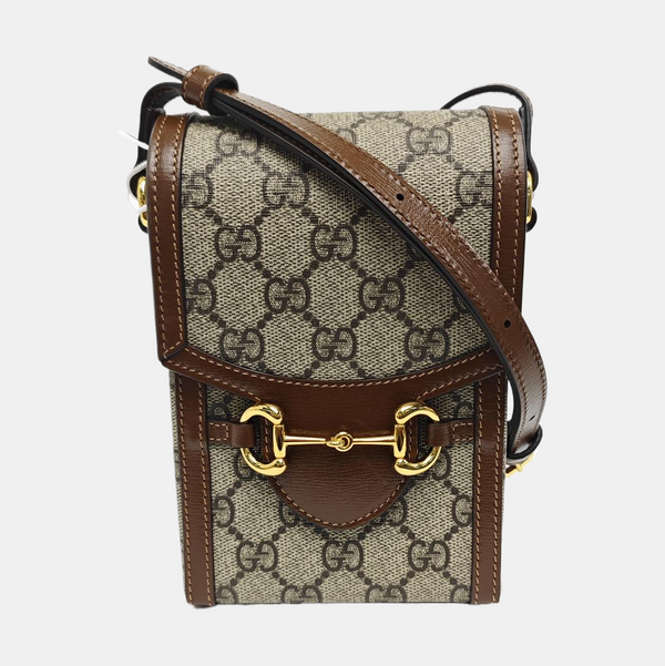 Horsebit 1955 Mini Coated Canvas Beige