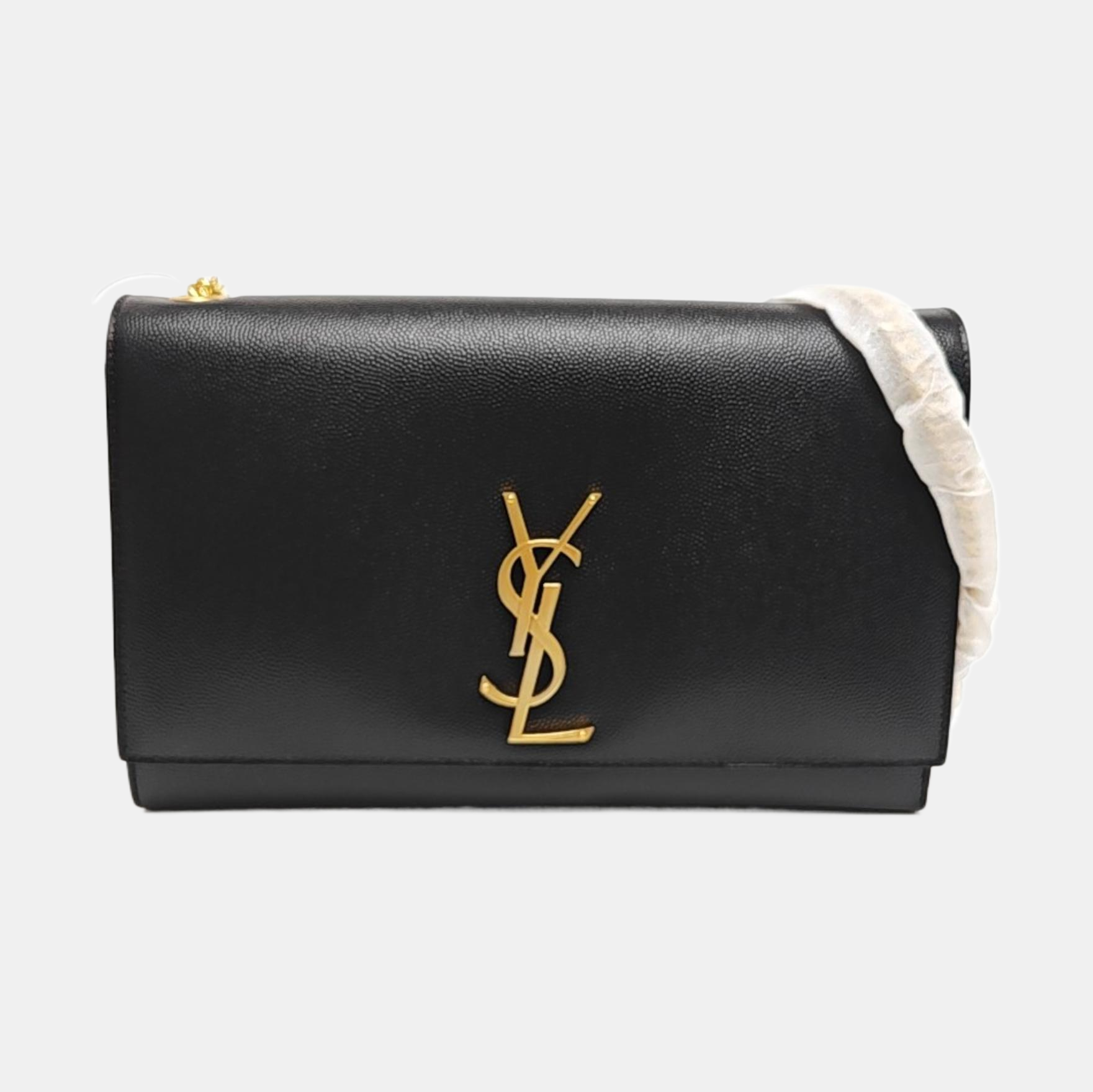 KATE Medium Calfskin Black