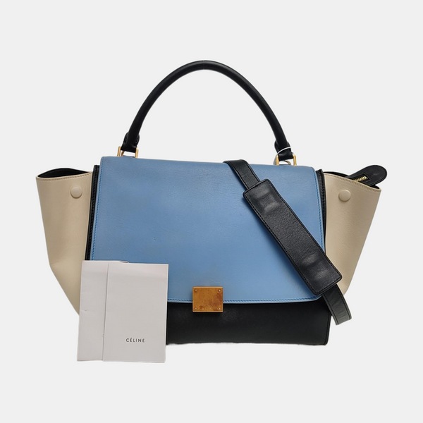TRAPEZE Medium Calfskin Multicolor