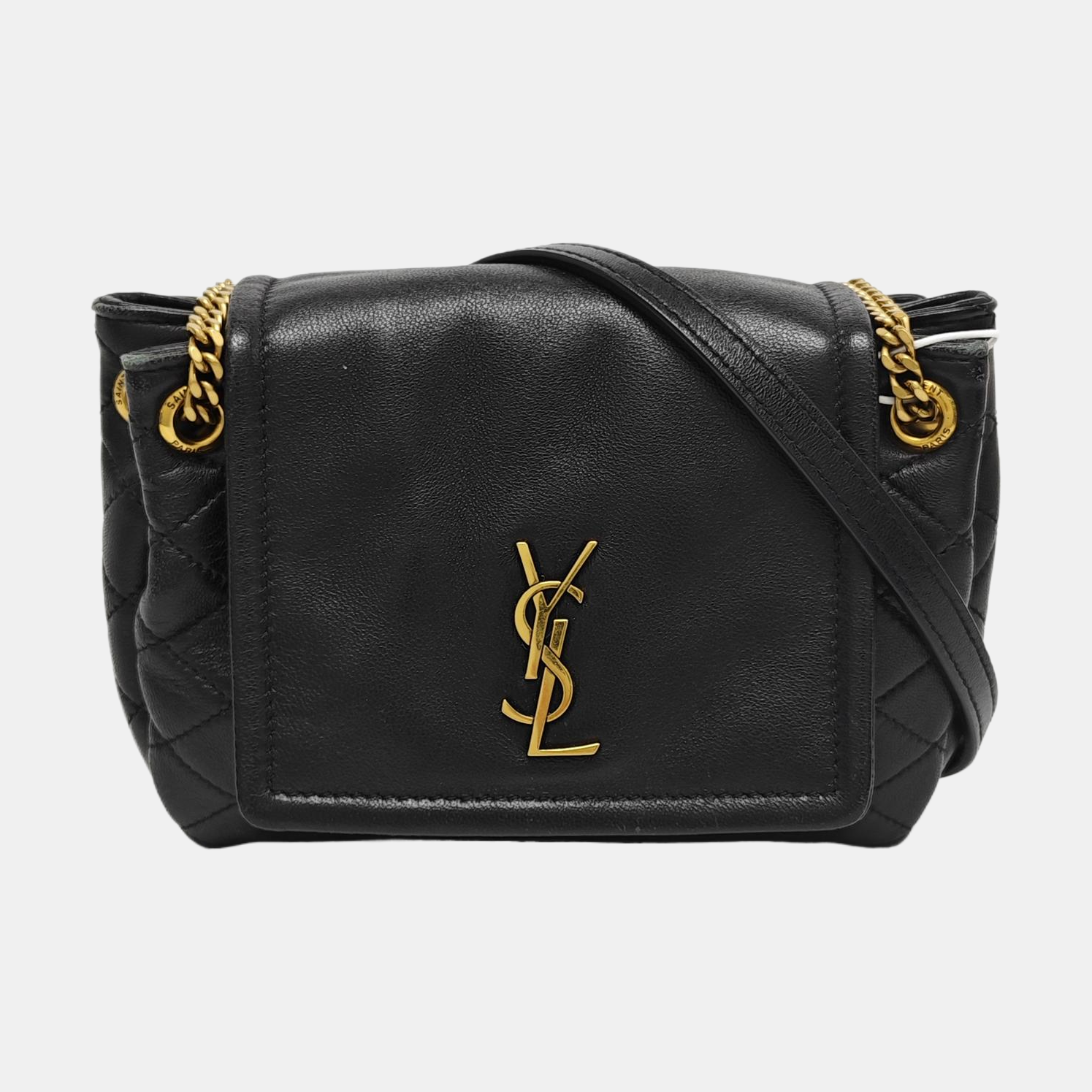 NOLITA Mini Quilted Lambskin Black