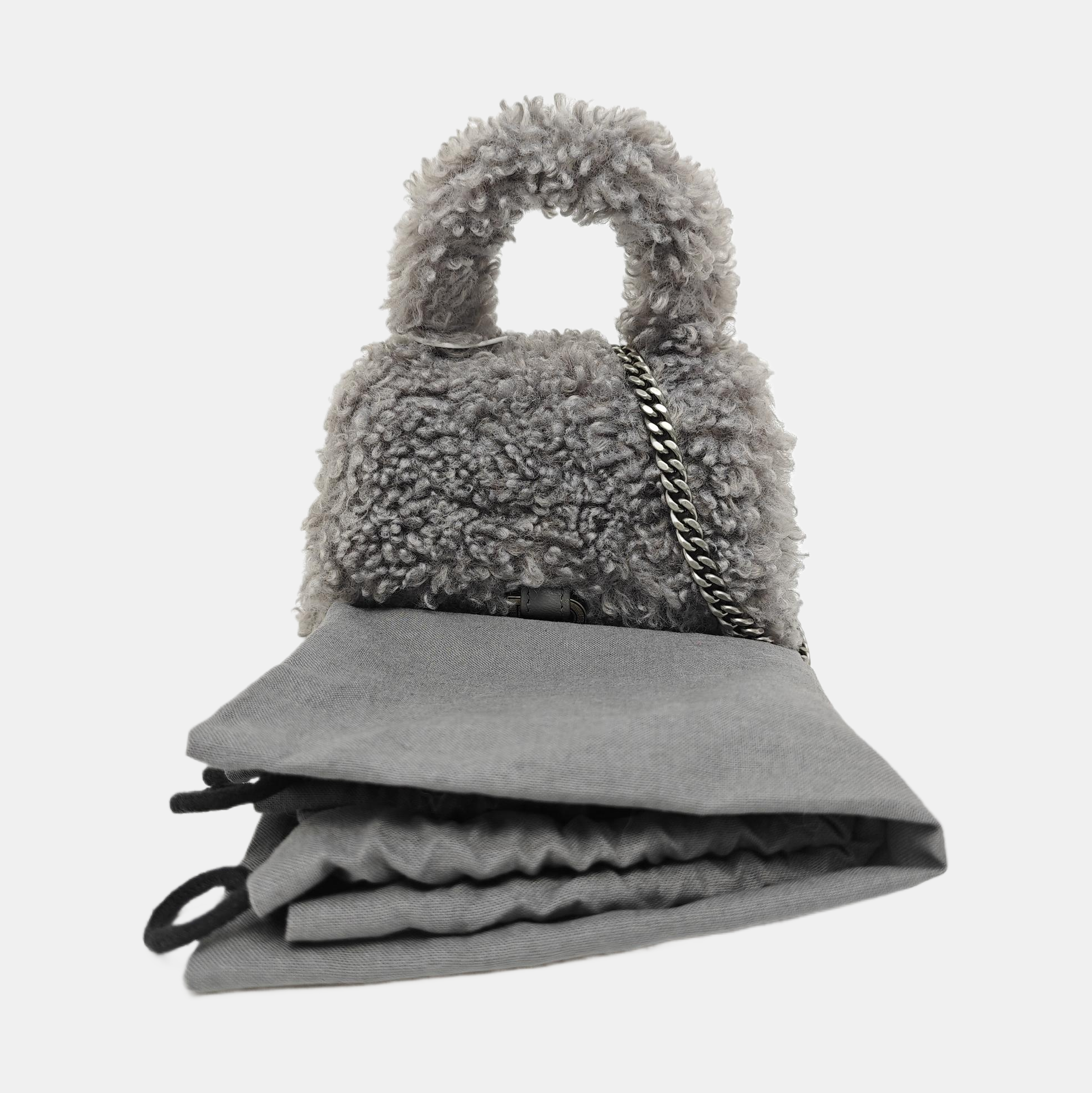 Hourglass Mini Sheepskin Gray