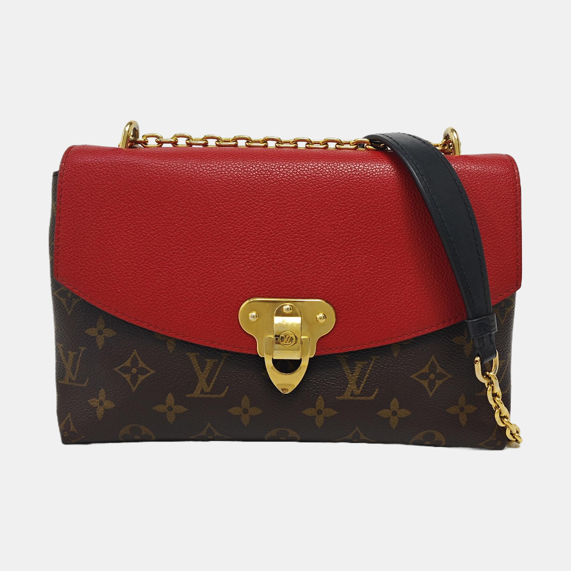 SAINT PLACIDE Monogram Coated Canvas Brown