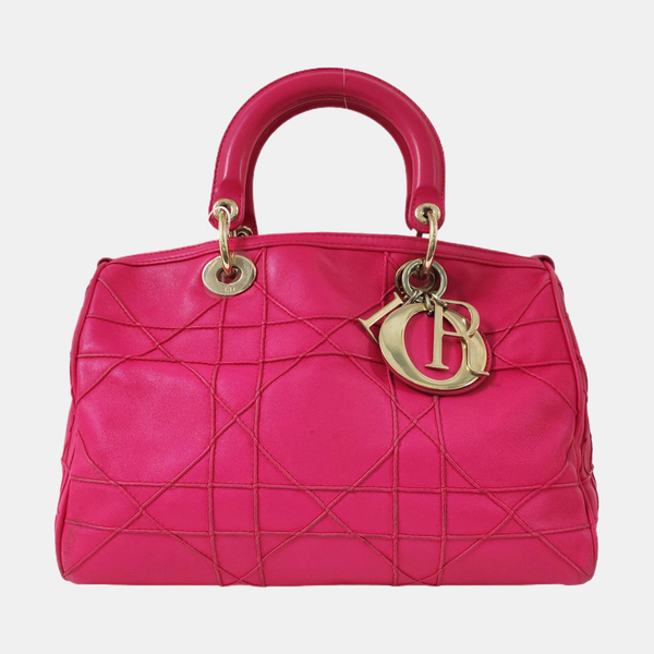 Granville Cannage Lambskin Red