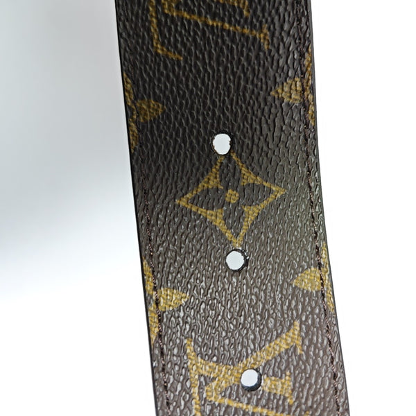 Coated Canvas Belt Brown