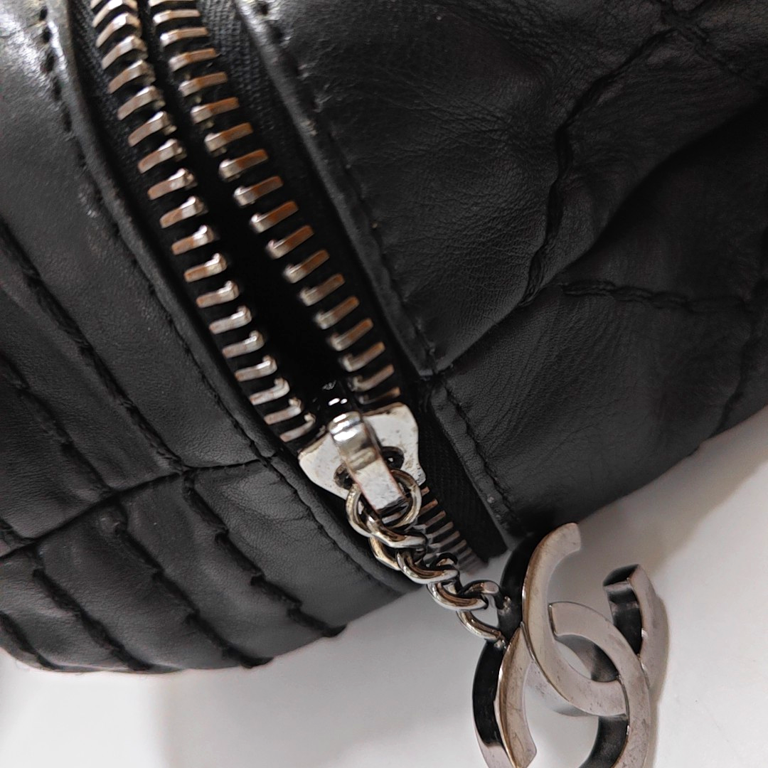 Quilted Calfskin Black