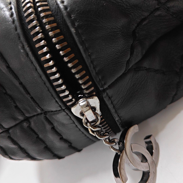 Quilted Calfskin Black