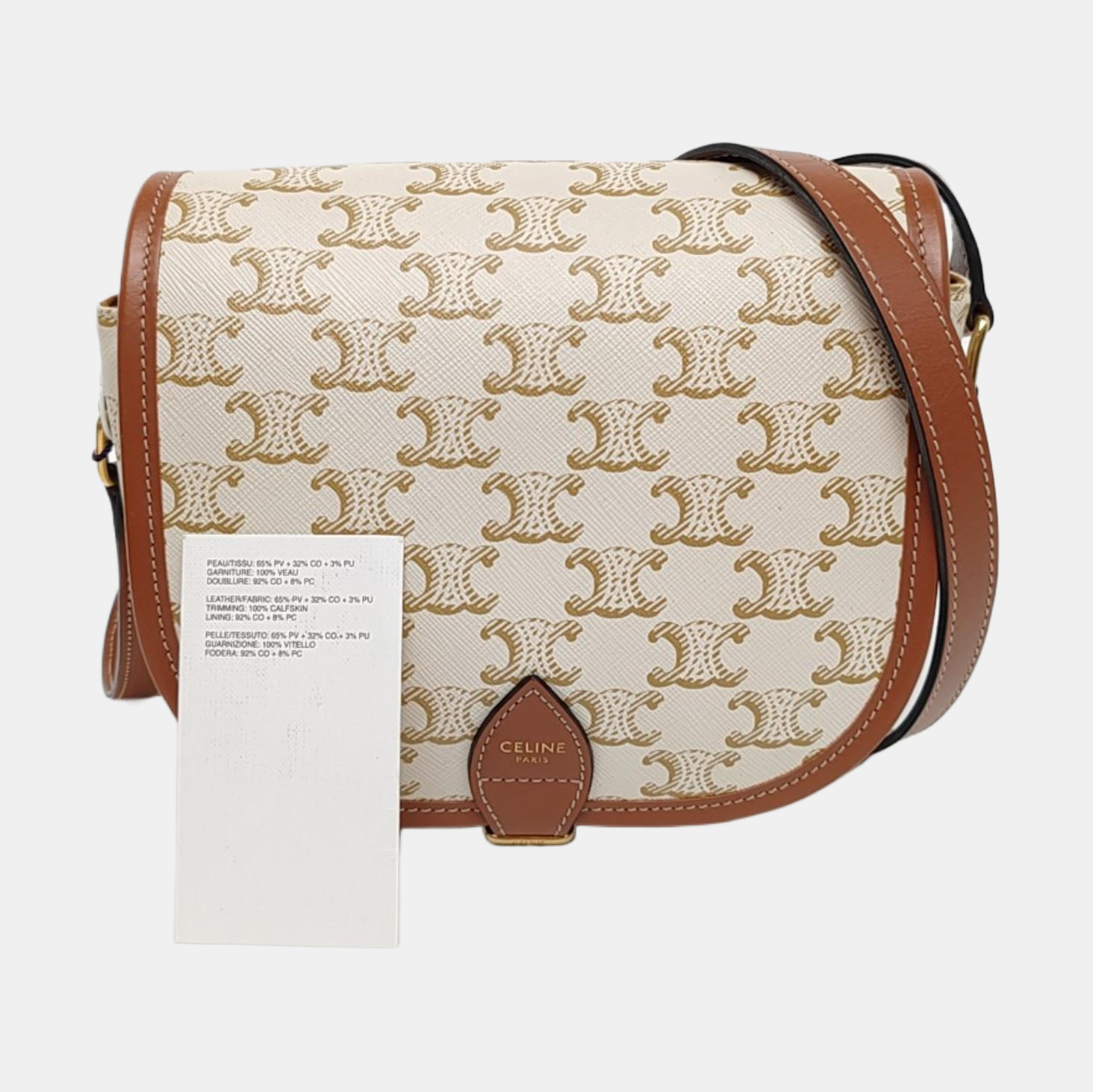 FOLCO Medium Coated Canvas White