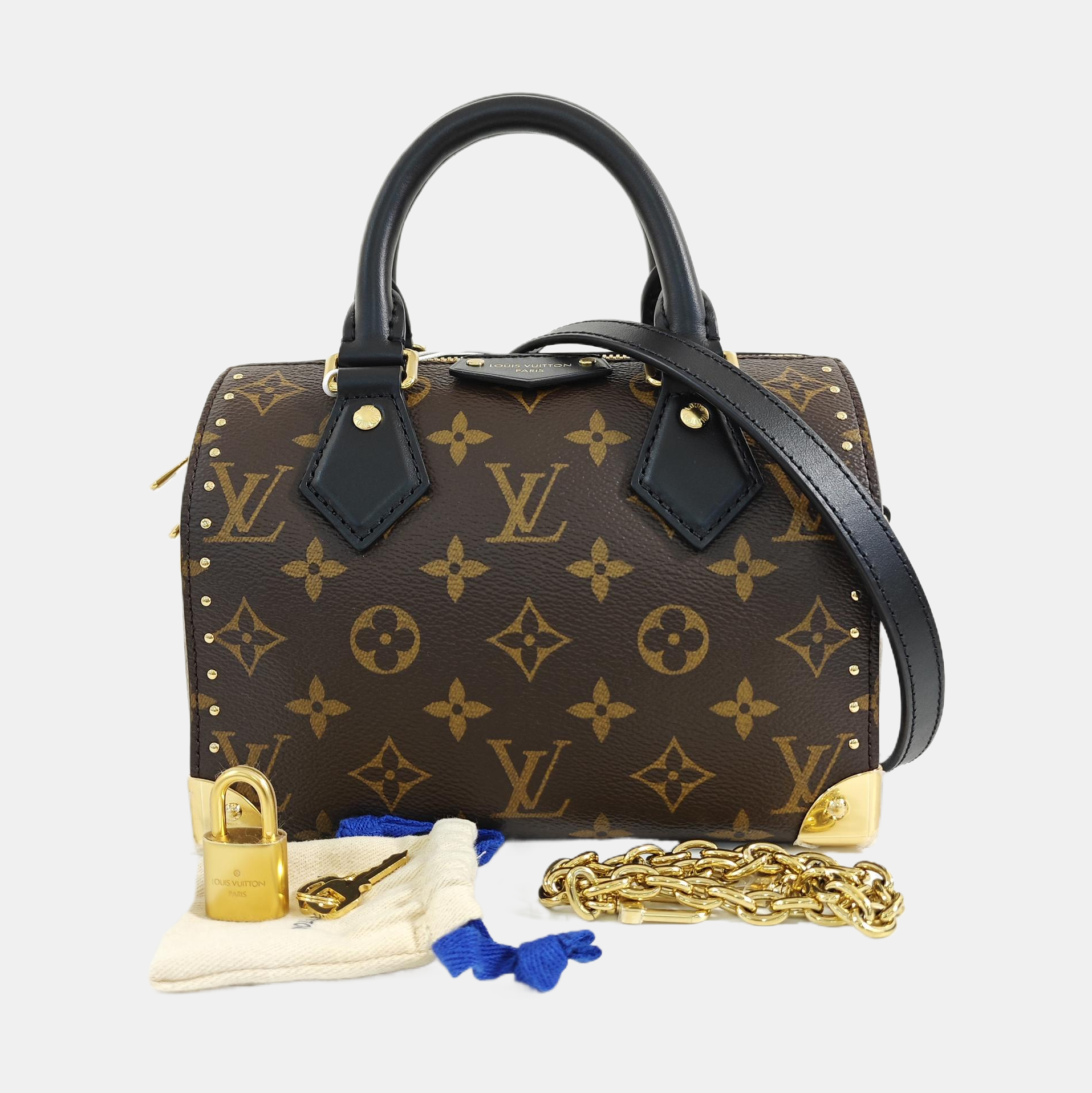 SPEEDY TRUNK 20 Monogram Coated Canvas Brown