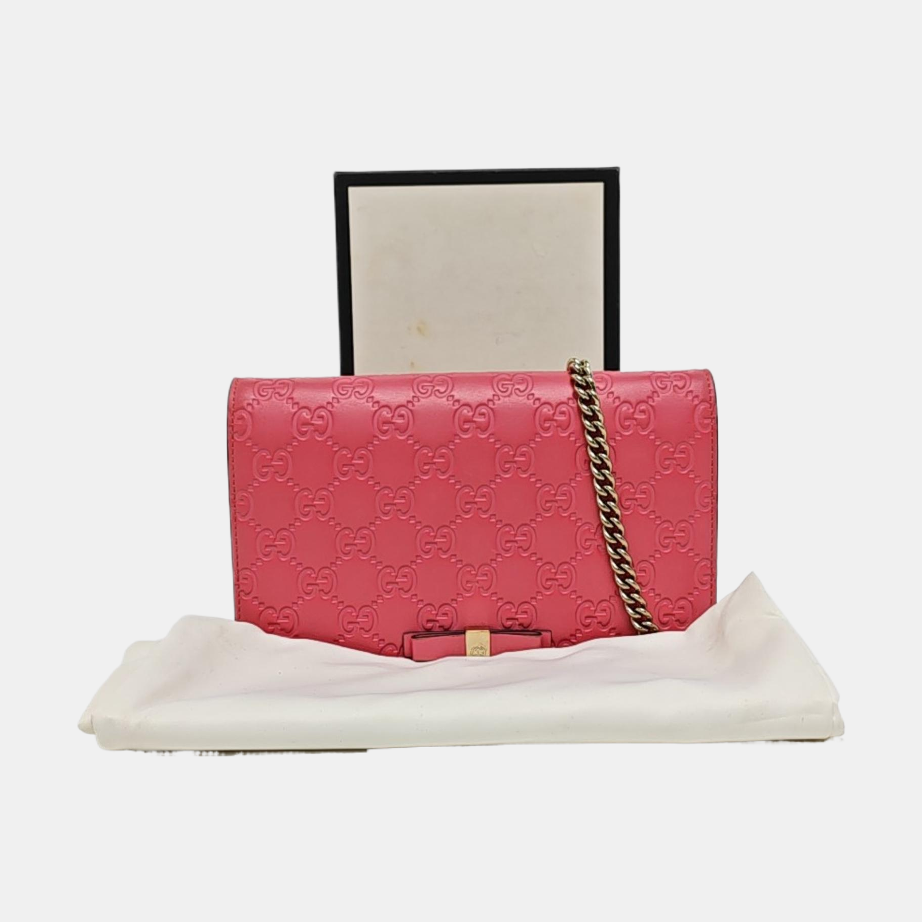 Monogram Calfskin Red