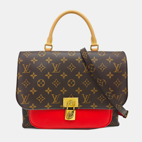 MARIGNAN Monogram Coated Canvas Brown