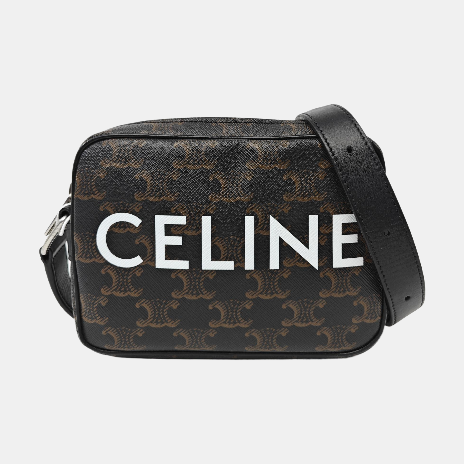 TRIOMPHE Mini Coated Canvas Black