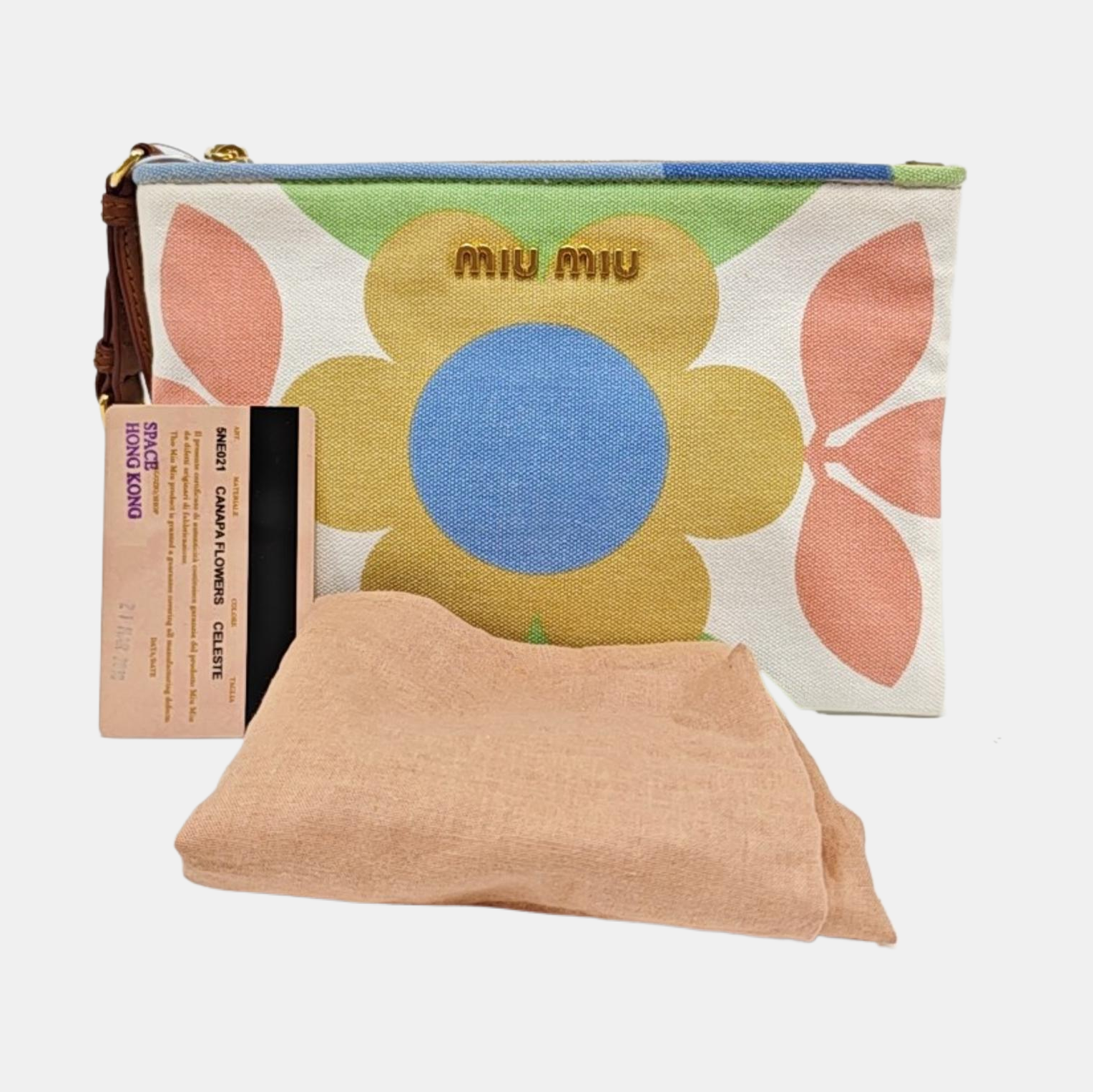 Canvas Top Handle Bag Multicolor
