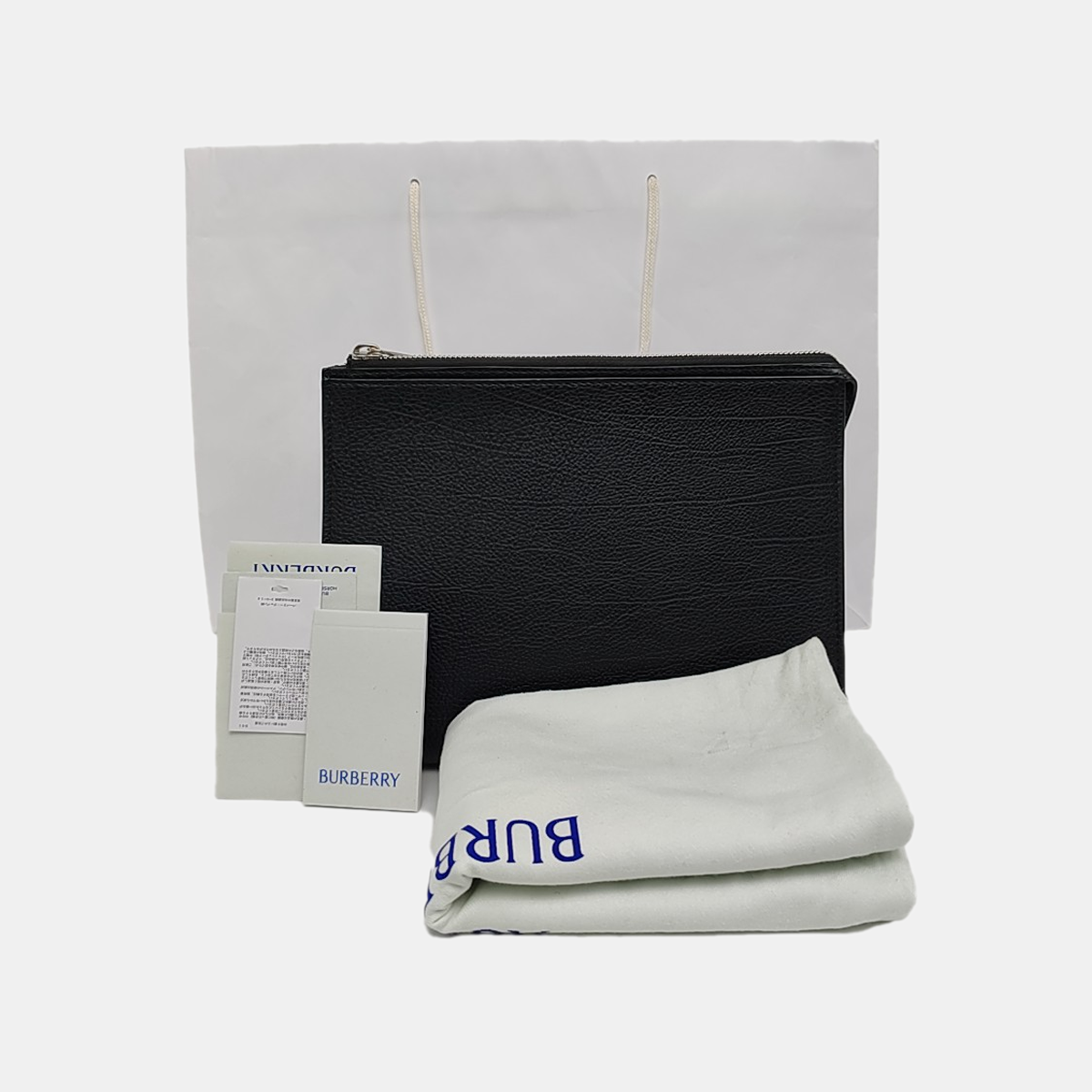Calfskin Clutch Black
