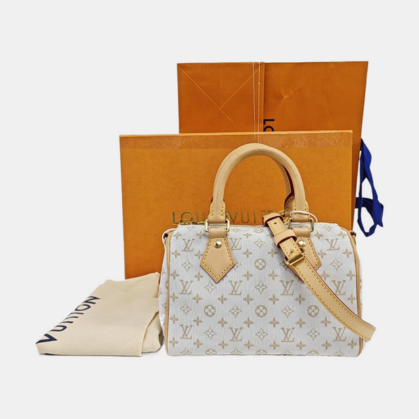 SPEEDY 20 Monogram Canvas White