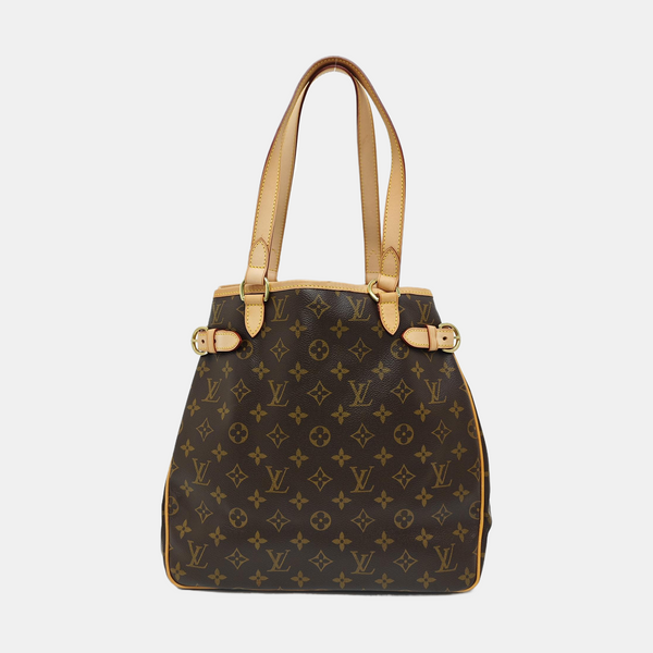 BATIGNOLLES MM Monogram Coated Canvas Brown