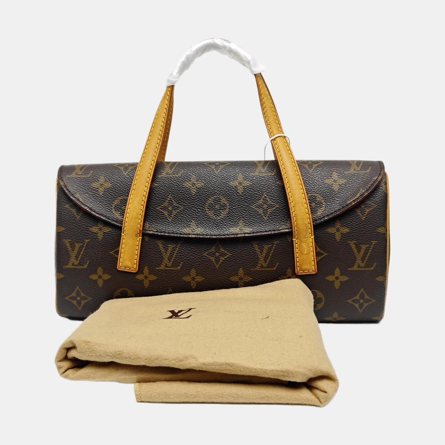 SONATINE Monogram Coated Canvas Brown