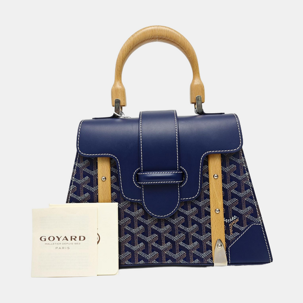 Saïgon PM Coated Canvas Blue