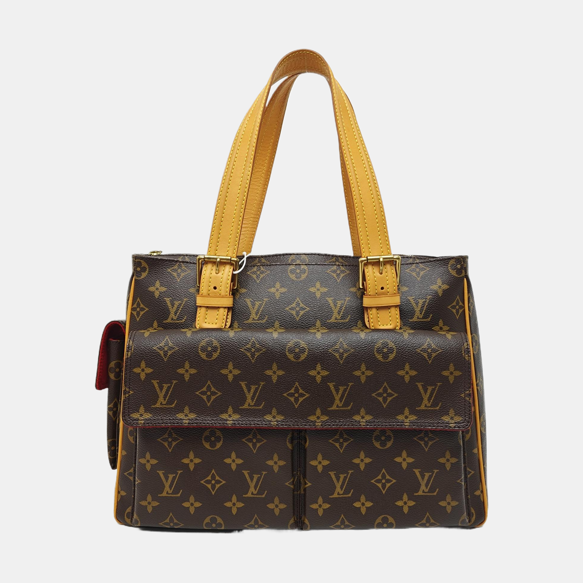 MULTIPLE Monogram Coated Canvas Brown