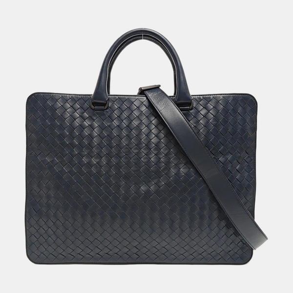 Calfskin Shoulder Bag Blue