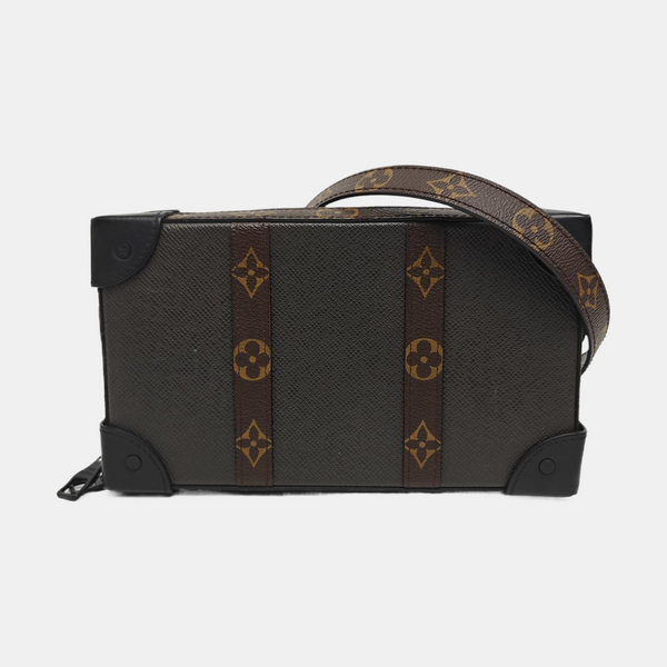 WALLET TRUNK Monogram Calfskin Gray
