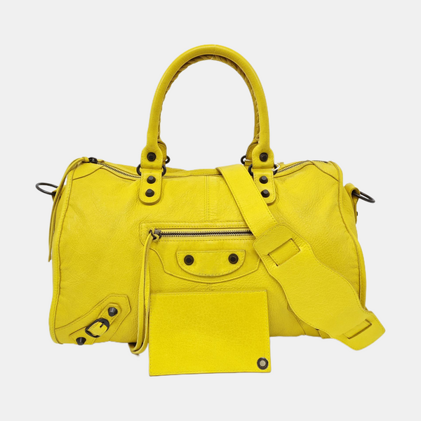 Twiggy Lambskin Yellow
