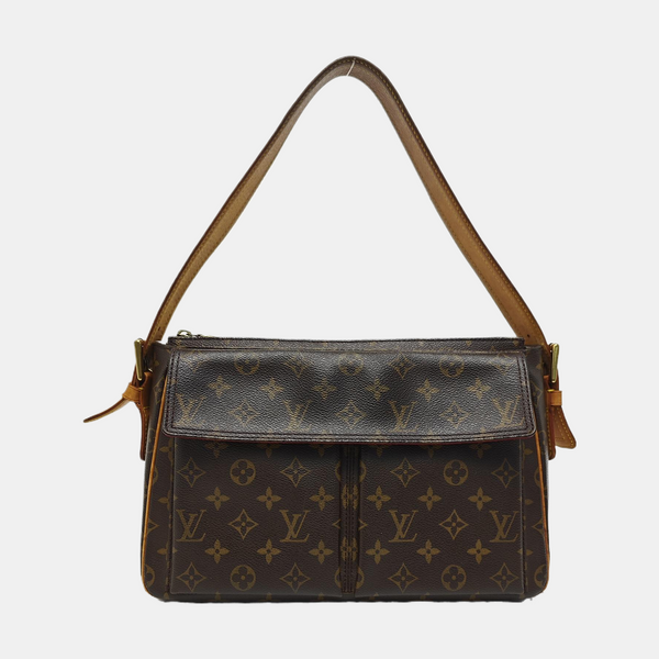 VIVA CITE Monogram Coated Canvas Brown