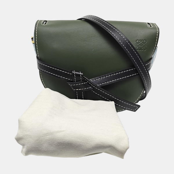 Gate Small Calfskin Green