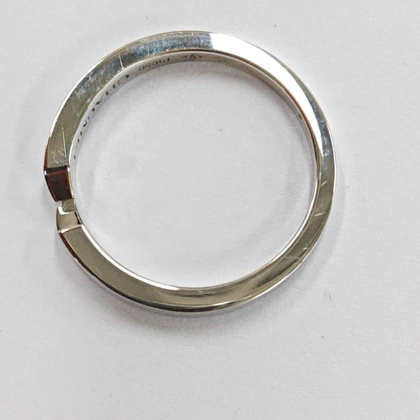 Triomphe De Chaumet Platinum Silver Ring EU 55