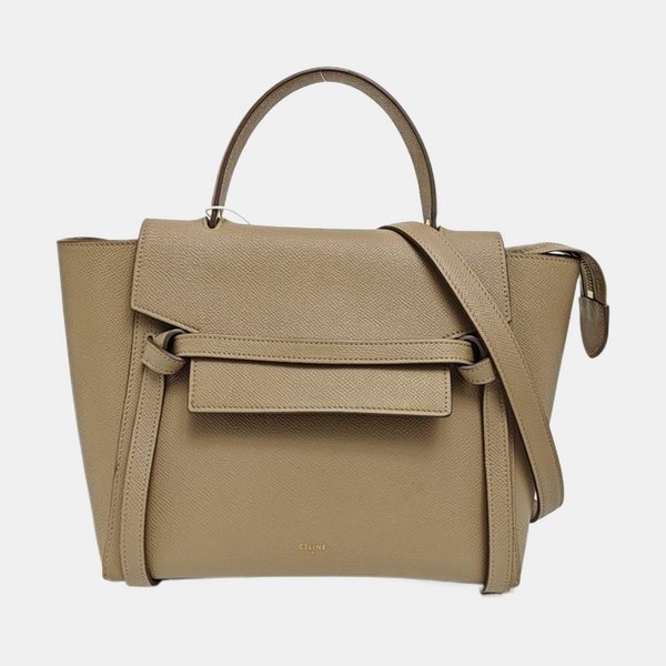 BELT Micro Calfskin Beige
