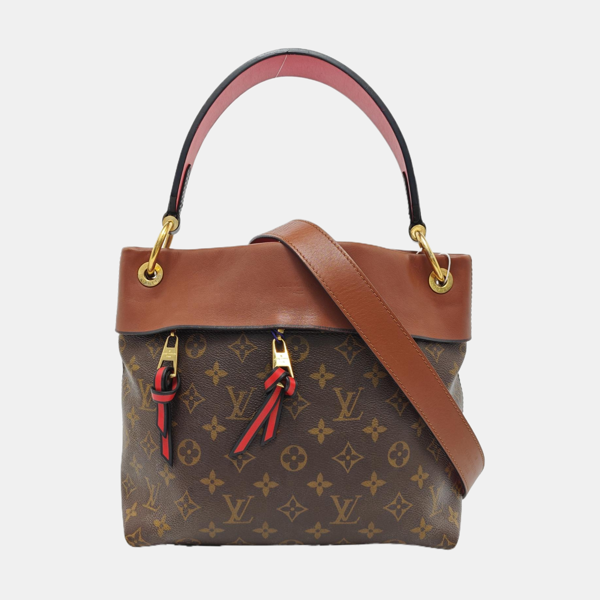 TUILERIES Monogram Coated Canvas Brown