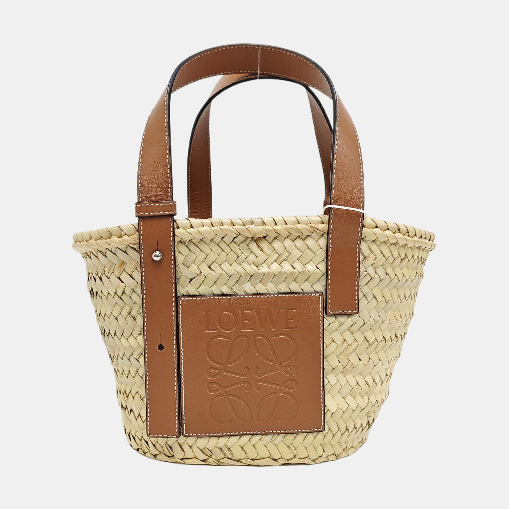 Basket Small Straw Beige