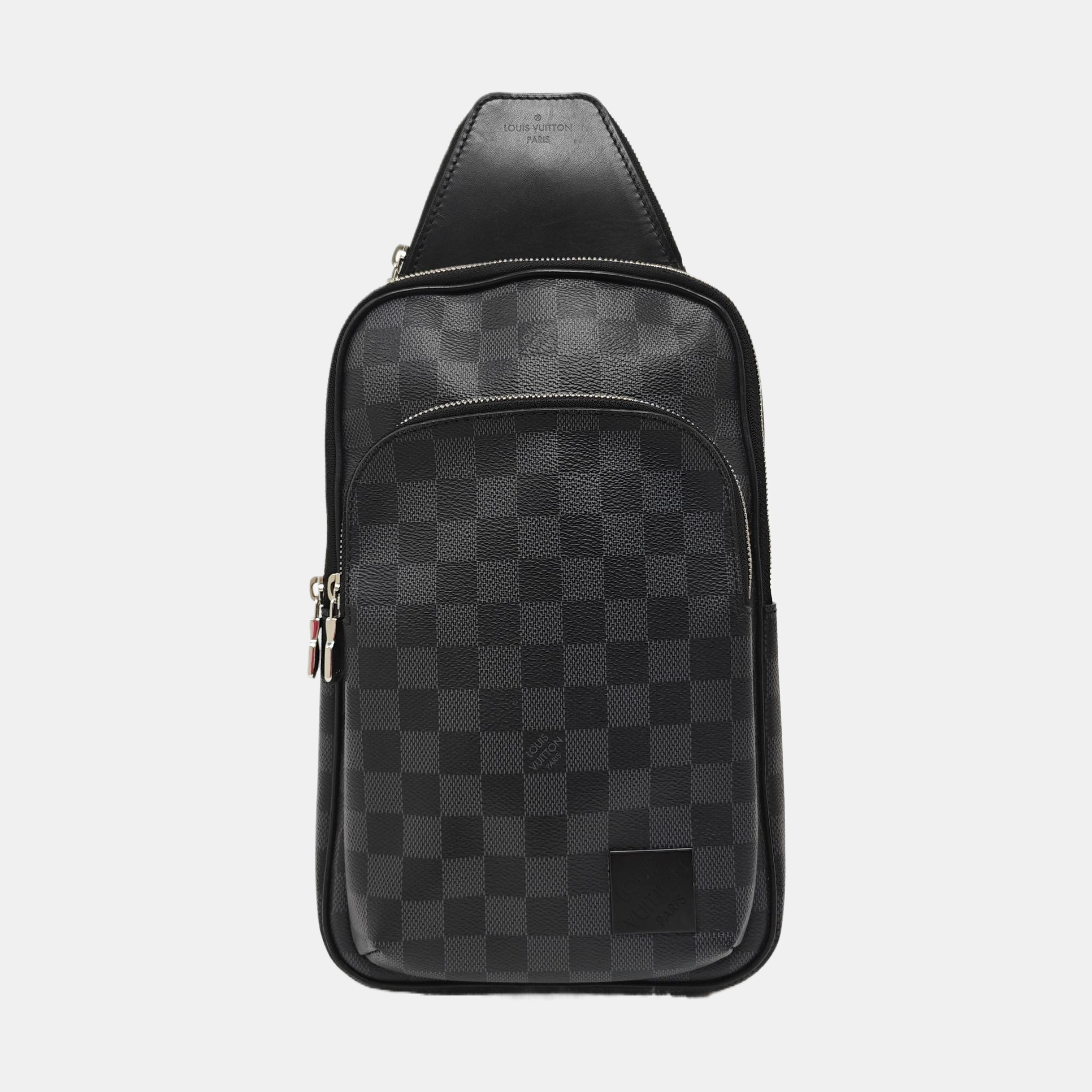 AVENUE Damier Graphite Coated Canvas Black