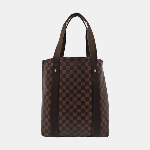 VINTAGE BEAUBOURG Damier Ebene Coated Canvas Brown
