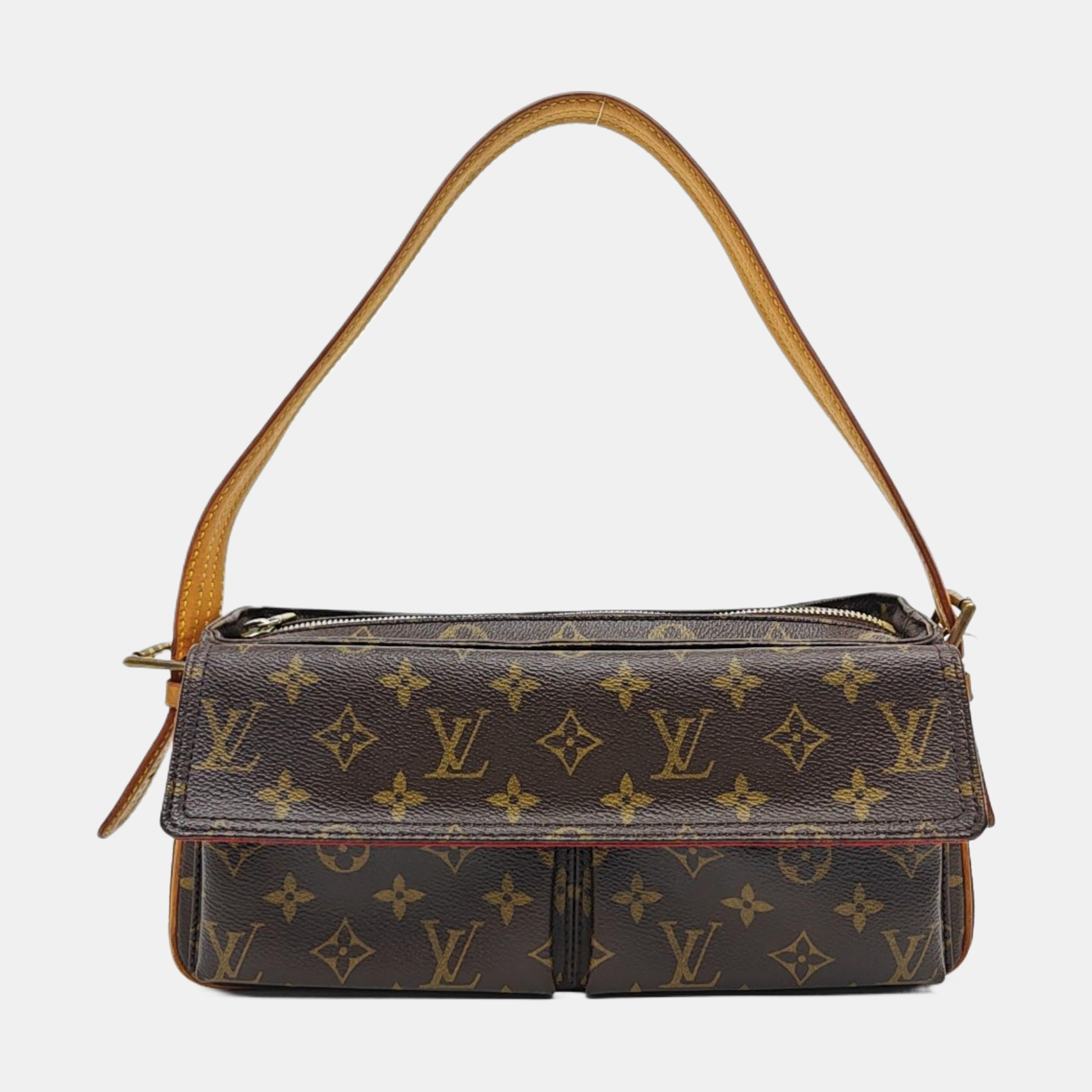 VIVA CITE Monogram Coated Canvas Brown