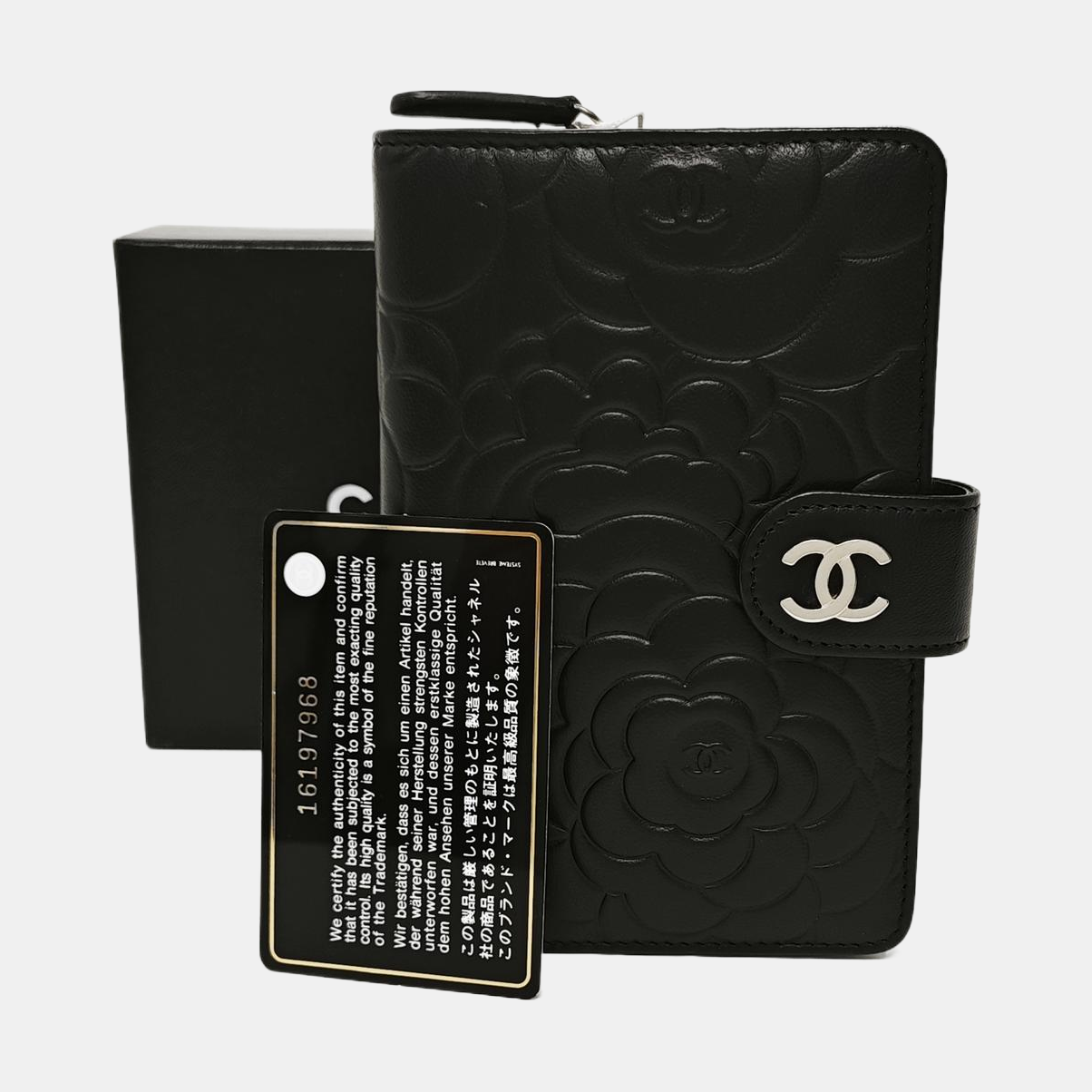 Lambskin Wallet Black