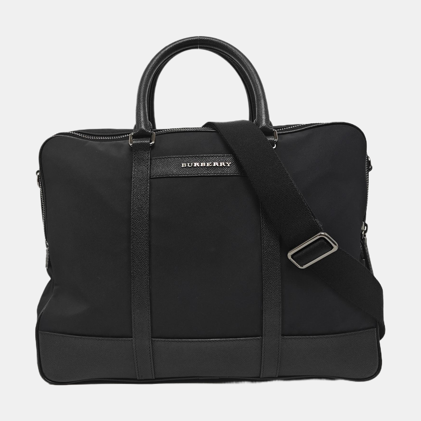 Nylon Shoulder Bag Black