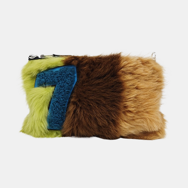 Fur Clutch Multicolor